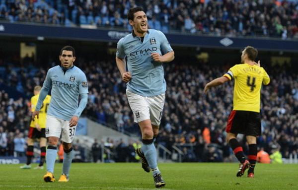 Man City - Watford: Nụ cười Mancini 2