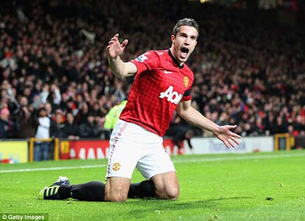 Van Persie: “Vàng mười” ở Old Trafford 1