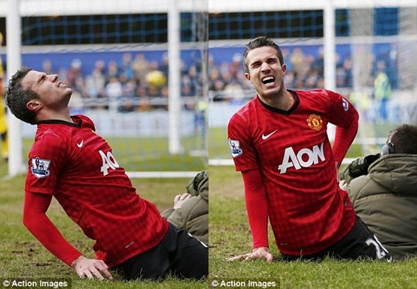 Van Persie sẽ đá chính ở trận gặp Real Madrid 2