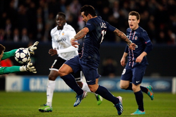 PSG 1-1 Valencia: Chủ nhà đi tiếp 2