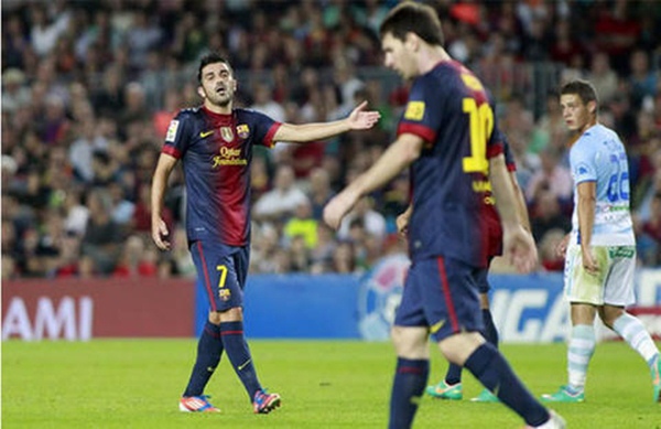 Messi và Villa làm lành 1