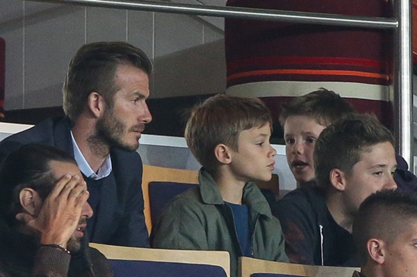 David Beckham nhận danh hiệu "Ông bố lý tưởng" 1