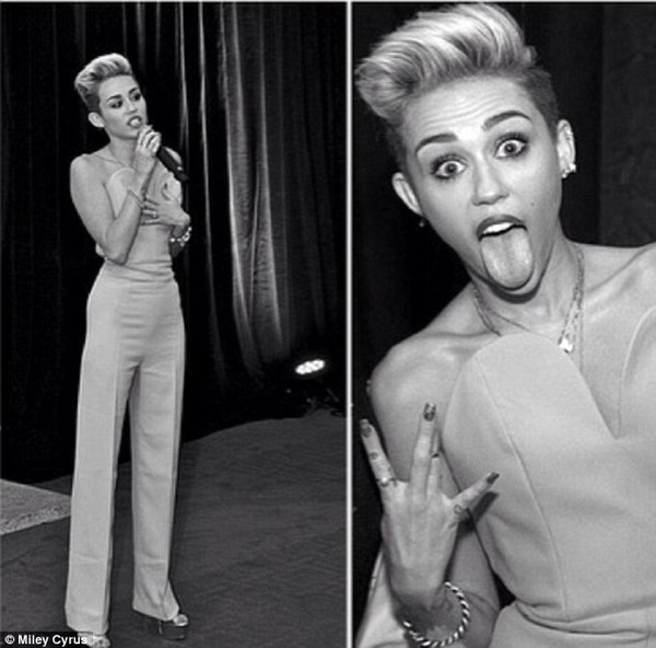 Miley Cyrus lộ vóc dáng gầy guộc sau tin bố mẹ ly dị 5