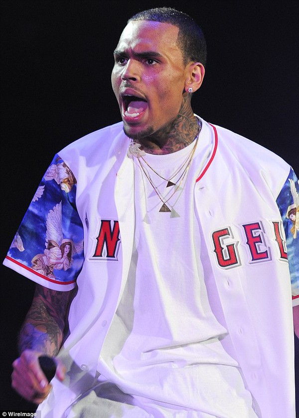 Chris Brown có thể ngồi tù 4 năm vì gây tai nạn 1