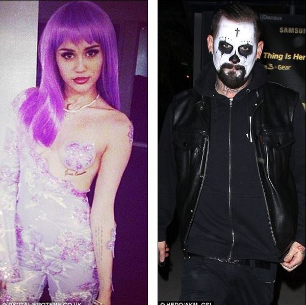 Lộ ảnh Miley Cyrus được Adam Lambert trao điếu cần sa 2