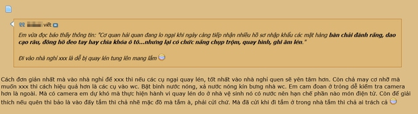 Giới trẻ lo lắng vì thông tin máy quay lén giăng đầy trong nhà nghỉ, khách sạn 4