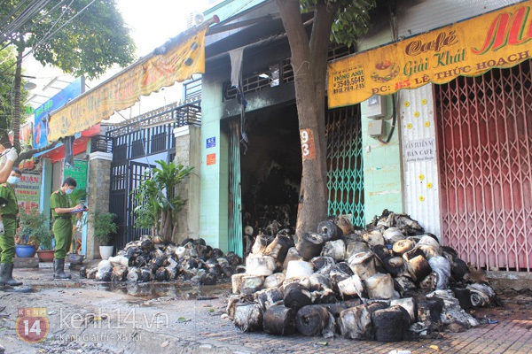 TP.HCM: Cháy cơ sở dệt kim, một người bị thiêu chết 2