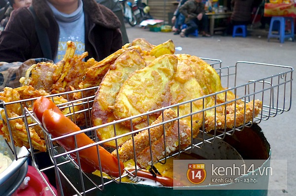 Bánh chuối, bánh khoai - Món quà không thể thiếu của mùa đông Hà Nội 2