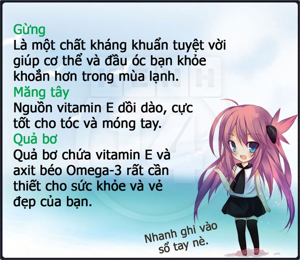 Bật mí thực đơn giúp bạn "càng ăn càng đẹp" 6