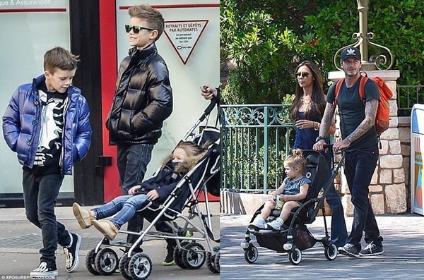 Romeo Beckham, bản sao hoàn hảo của bố Becks 4