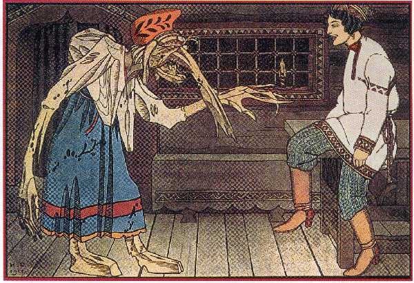 Huyền thoại về phù thủy ăn thịt người Baba Yaga 6