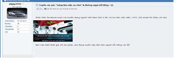 “Sốc” trước thông tin "tìm phi hành gia" tại Việt Nam 5 “Sốc” trước thông tin "tìm phi hành gia" tại Việt Nam 5