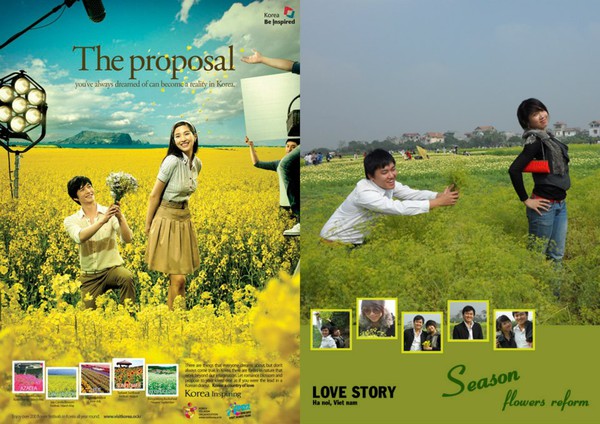 "Câu chuyện tình yêu" như phim Hàn lan tràn mạng xã hội 3