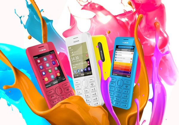 Nổi bật c&ugrave;ng sắc m&agrave;u Nokia 206 1