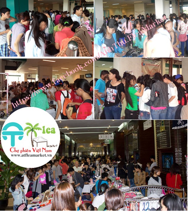Chợ Sale lần 6: Nơi mua sắm, giải tr&iacute; l&yacute; tưởng cho mọi người 9