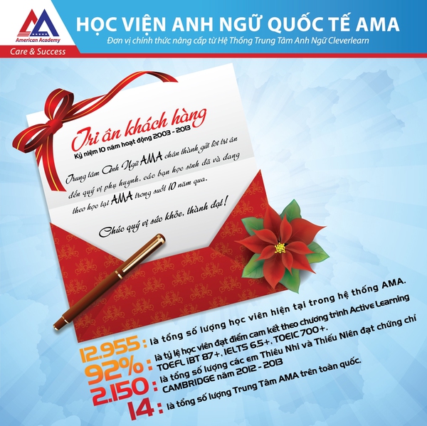Kỷ niệm 10 năm hoạt động - AMA tri &acirc;n kh&aacute;ch h&agrave;ng 1