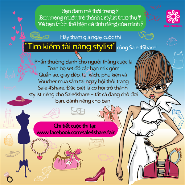 Trở th&agrave;nh Stylist &ldquo;Ng&agrave;y hội thời trang SALE 4 SHARE&rdquo; &ndash; Tại sao kh&ocirc;ng? 2