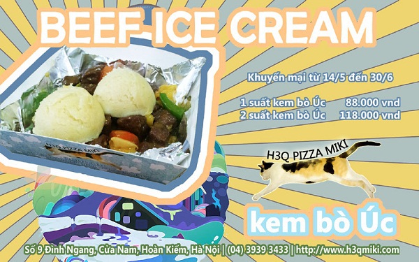 Độc đáo với kem bò Úc Miki Beef Ice Cream 2