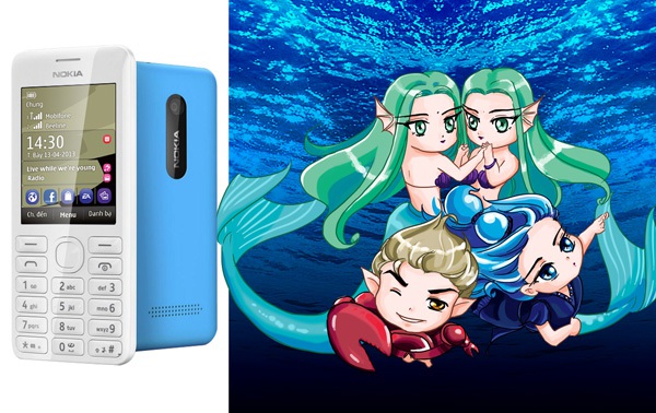 "Dế" Nokia 206 v&agrave; 12 cung ho&agrave;ng đạo 3