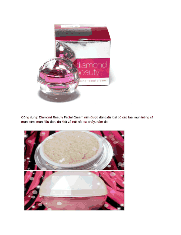 Làn da trắng sáng, rạng ngời với Diamond Beauty 3