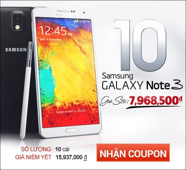 “Săn” Galaxy Note 3 chính hãng chỉ bằng 1/2 giá gốc 1