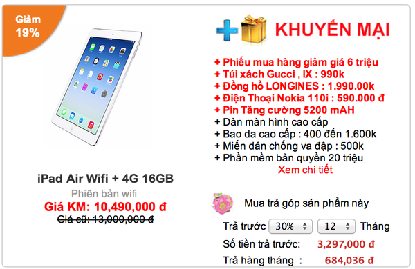 Đổ xô mua iPhone, iPad, smartphone 8/3 giảm 50% 9