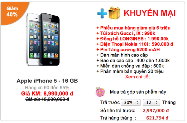 Đổ xô mua iPhone, iPad, smartphone 8/3 giảm 50% 3