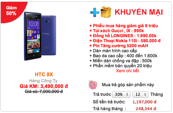 Đổ xô mua iPhone, iPad, smartphone 8/3 giảm 50% 6