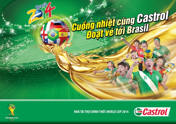 Hiện thực giấc mơ: Cơ hội giành vé đến Brasil xem World Cup 2014 2