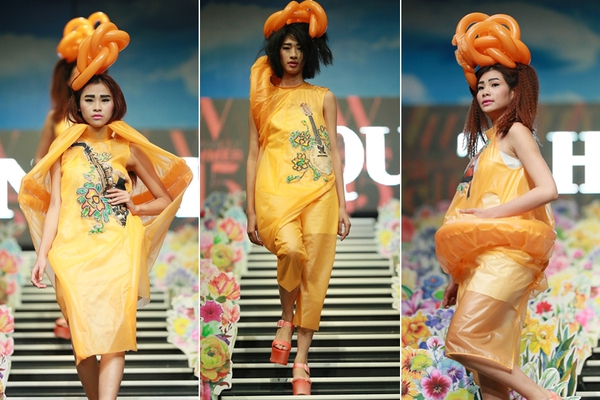 Cư dân mạng "phát hoảng" trước những sáng tạo của Vietnam Fashion Week 1