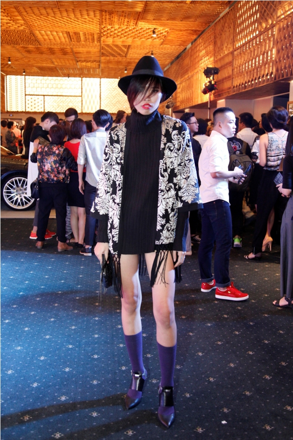 Style đáng chú ý của giới trẻ tại Tuần lễ Thời Trang Quốc Tế Việt Nam 2014 8