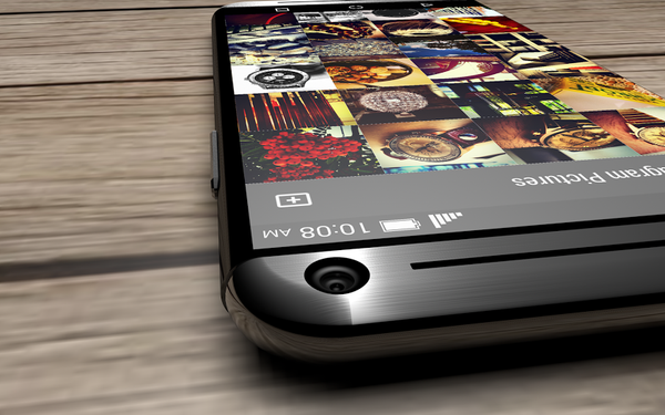 Ngắm HTC One phiên bản mới, viền màn hình cong 3