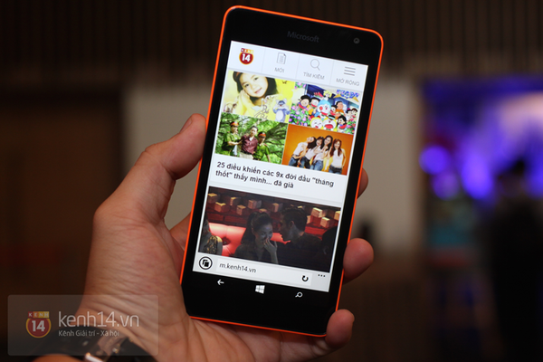 Cận cảnh "tân binh" giá rẻ Lumia 535 tại Việt Nam 2