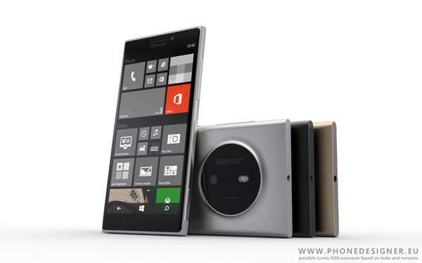 Bản thiết kế Microsoft Lumia 1030 chân thực dựa trên những tin đồn 8