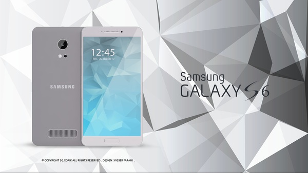 Samsung Galaxy S6 đầy ấn tượng với thân máy kim loại tráng kính 1