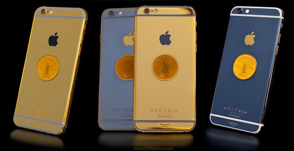 Mãn nhãn iPhone 6 mạ vàng "đậm chất" đại gia Dubai 1