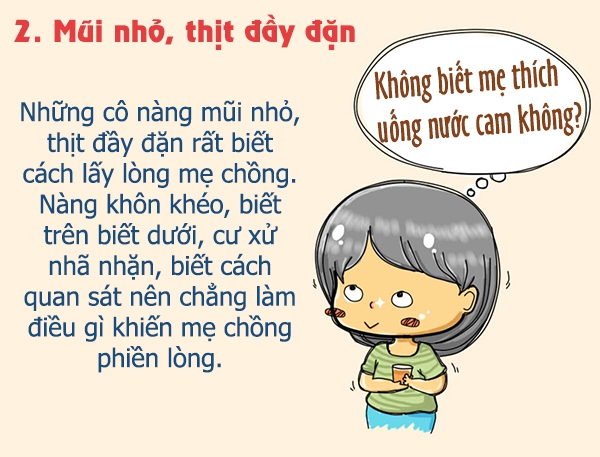 Đặc điểm khuôn mặt của nàng dâu thường được mẹ chồng yêu quý 2