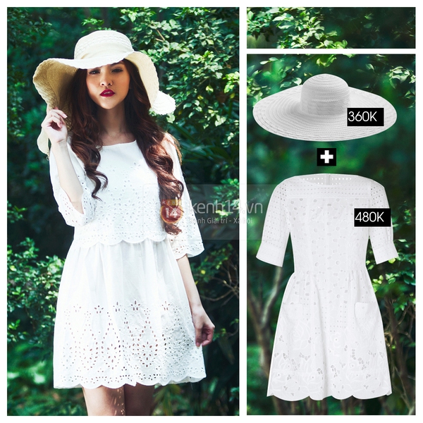 L&agrave;m fashionista c&ugrave;ng set đồ white-on-white "chỉ" với 1 triệu VND 20