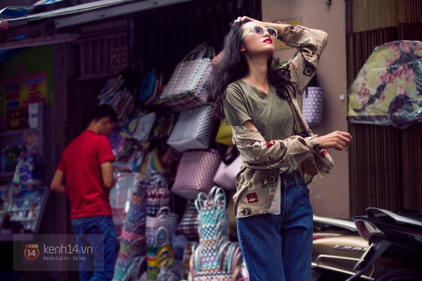 Trang Khiếu "khoe" street style Thu nổi bật trên đường phố Sài thành 14