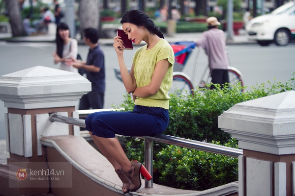 Trang Khiếu "khoe" street style Thu nổi bật trên đường phố Sài thành 17