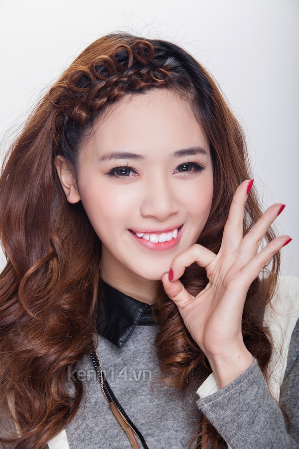 3 kiểu tết gi&uacute;p nhấn nh&aacute; cho t&oacute;c x&otilde;a điệu đ&agrave; 6