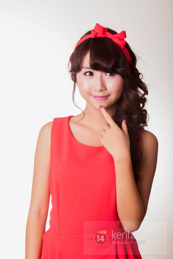 Make up style tiểu thư xinh xắn c&ugrave;ng Quỳnh Anh Shyn 2