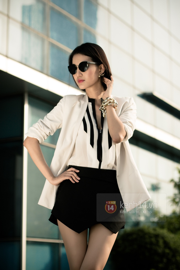 1 chiếc blazer trắng - 5 cá tính cho mùa mới 1