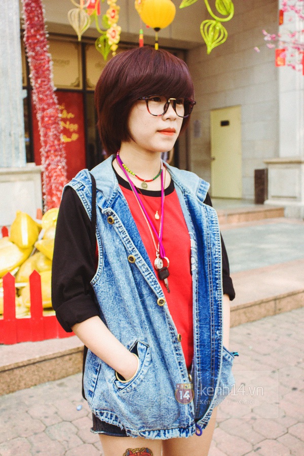 Giới trẻ Bắc-Nam "đọ" street style những ngày cận Tết 6