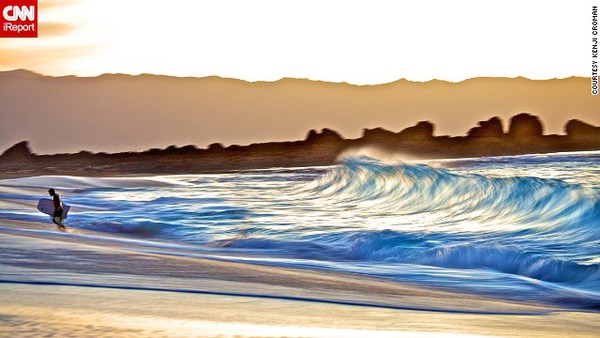 Khoảnh khắc ảo diệu của những con sóng xô bờ 3