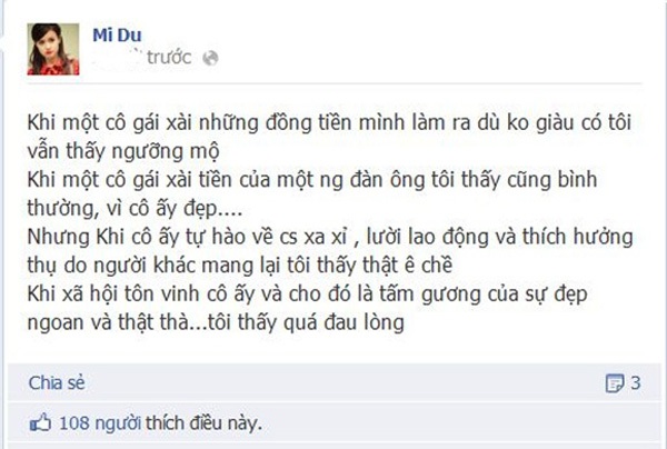 Sao Việt liên tục “đá xoáy” nhau trên Facebook 5
