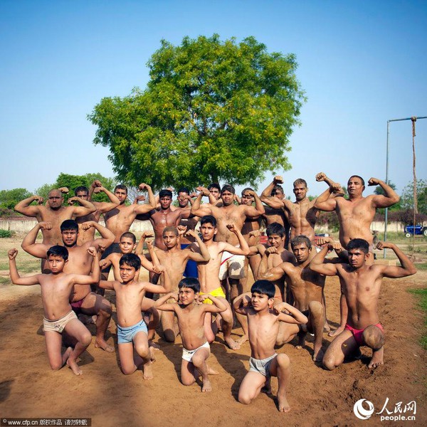 Làng đô vật - ngôi làng khỏe nhất Ấn Độ 1 Làng đô vật - ngôi làng khỏe nhất Ấn Độ 1