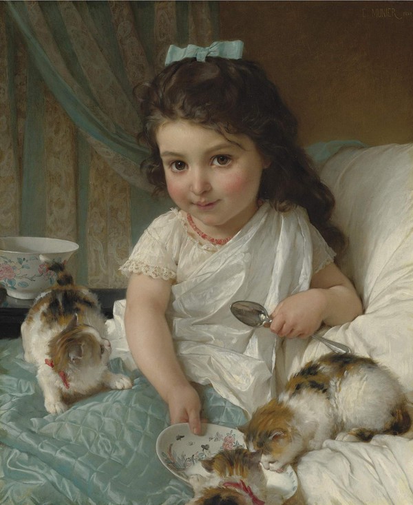 Emile Munier  - Họa sĩ của trẻ em và thú cưng  7