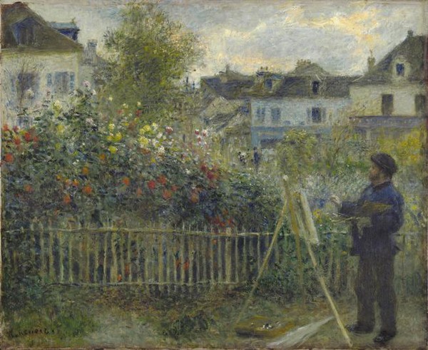 Người phụ nữ giấu mặt trong tranh Monet 1