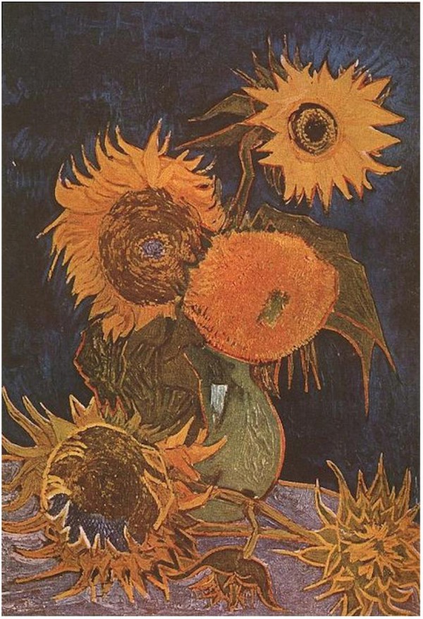 Hướng dương - “Bó hoa nghệ thuật” của riêng Van Gogh  3